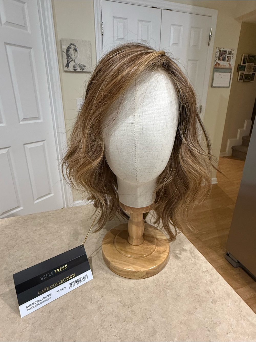 Belle Tress Cafe Collection Wavy Wig Brown & Blonde Dalgona